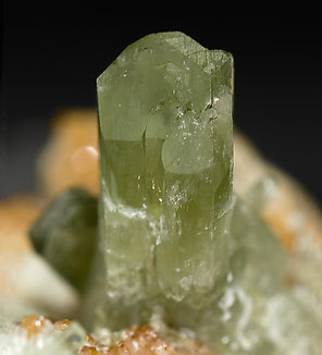 Diopside with Grossular (Hessonite). 