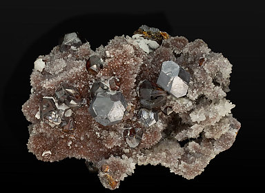 Sphalerite with Galena and Quartz.