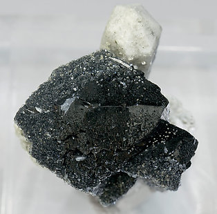 Ilvaite with Quartz and Calcite. Top