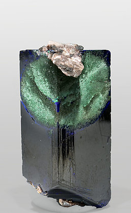 Azurite with Malachite.