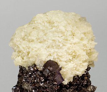 Fluorite with Sphalerite and Baryte. 