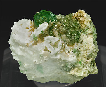 Grossular with Pectolite. 