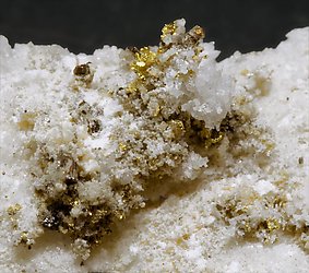 Gold on Quartz. 