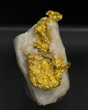 Gold on Quartz. Top