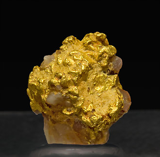 Gold on Quartz. Rear