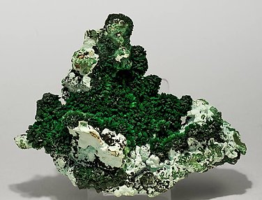 Malachite with Chrysocolla.