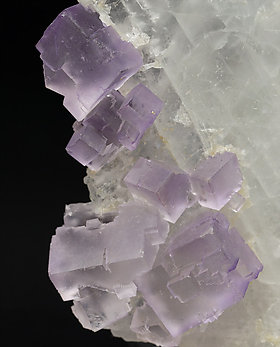 Fluorite with Celestine. 