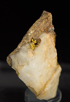 Gold on Quartz.