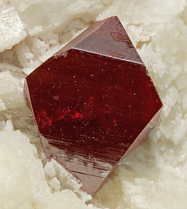 Cinnabar with Dolomite. 