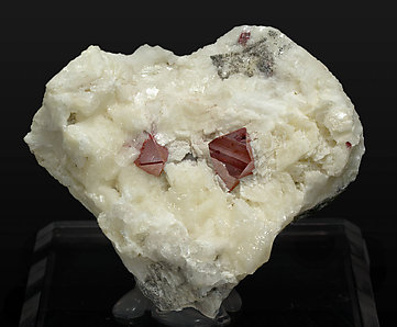 Cinnabar with Dolomite.