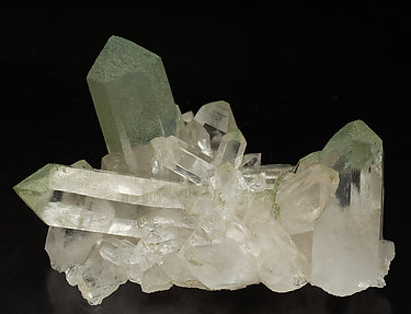 Quartz with Chlorite. Front