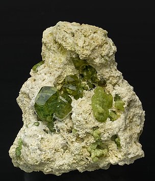 Andradite (variety demantoid). 