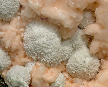 Heulandite with Scolecite. 