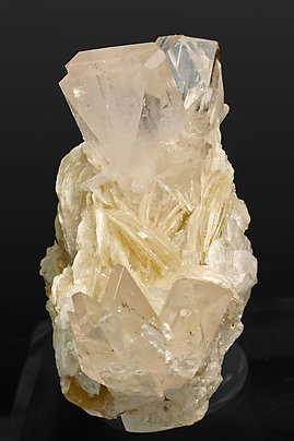 Topaz with Muscovite and Albite. Front