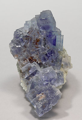 Fluorite with Quartz. 