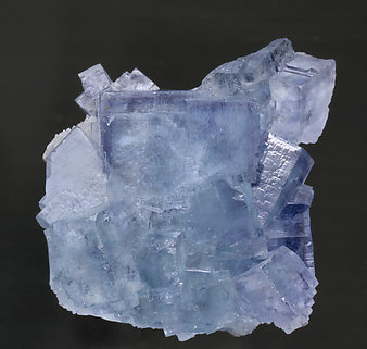 Fluorite with Quartz. 