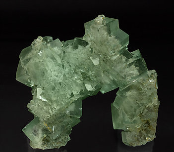 Fluorite with inclusions.