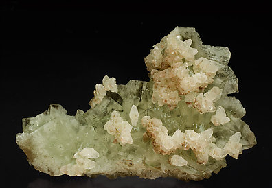 Fluorite with Calcite.