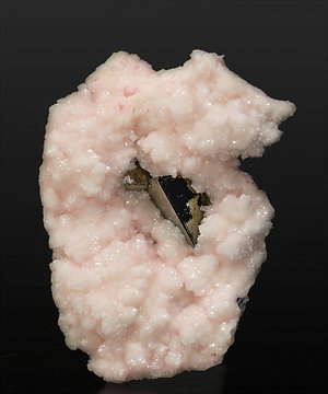 Tetrahedrite with Rhodochrosite. Side