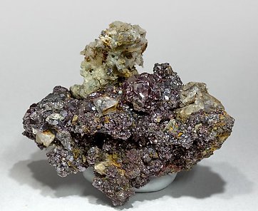 Proustite with Siderite and Quartz. 