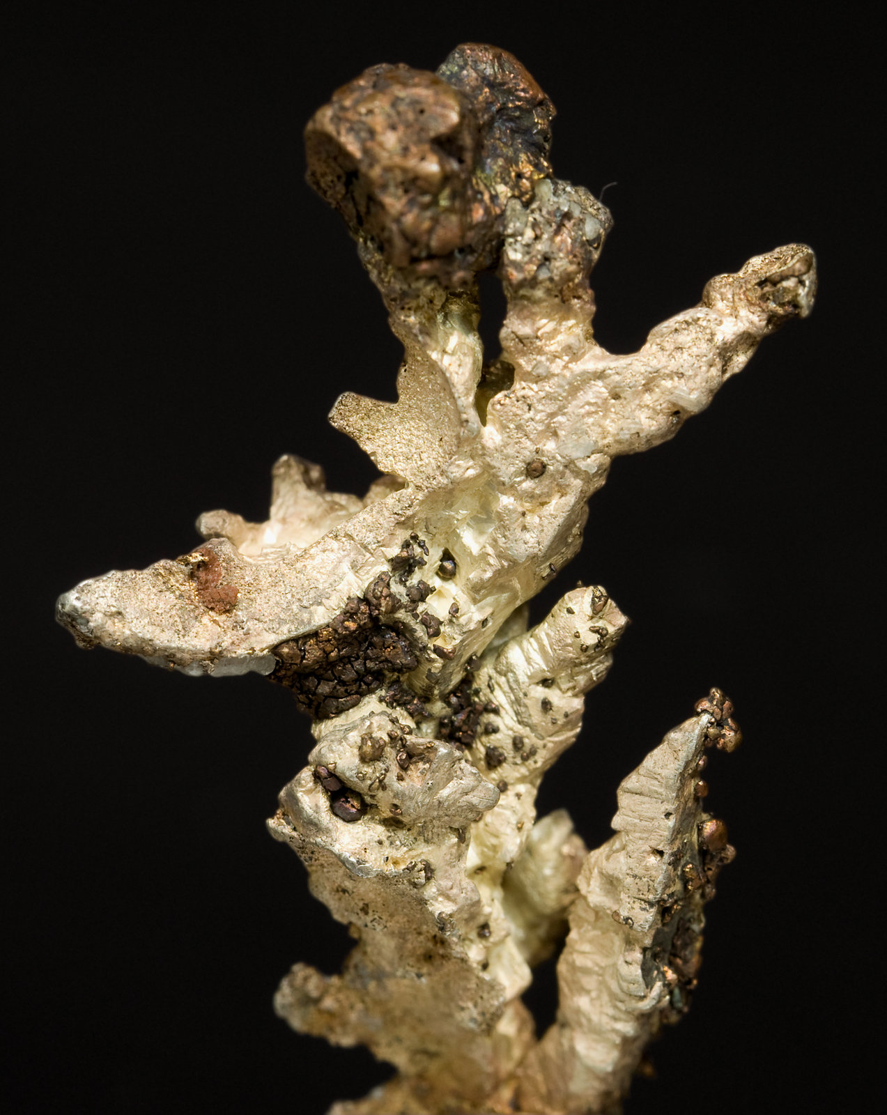 Silver with Copper - Tamarack Mine, Tamarack, Calumet Township ...