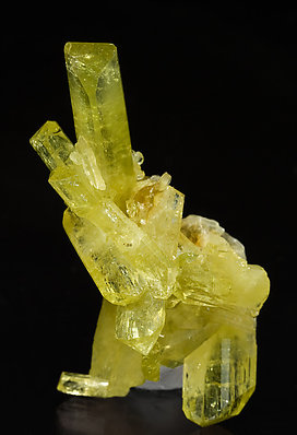 Brazilianite with Muscovite. Side