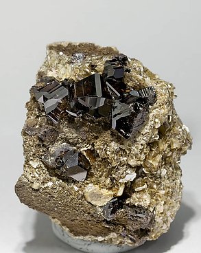 Cassiterite with Muscovite. 