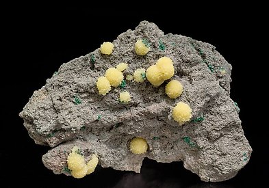 Mimetite with Malachite.