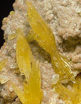 Mimetite with Dolomite. 