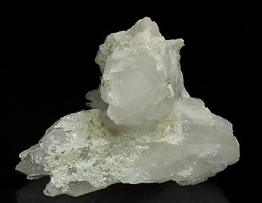 Quartz with Pyrophyllite. 