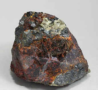 Zincite with Franklinite and Willemite. Front