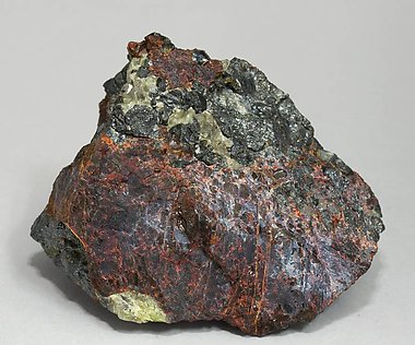 Zincite with Franklinite and Willemite. Side