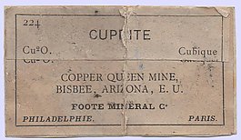 Cuprite with Copper