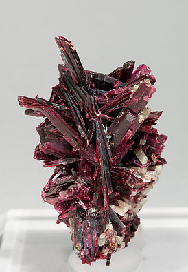 Erythrite with Quartz and Skutterudite. 