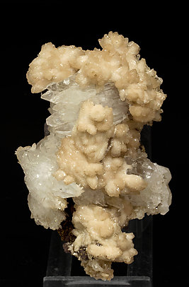 Olmiite with Calcite.