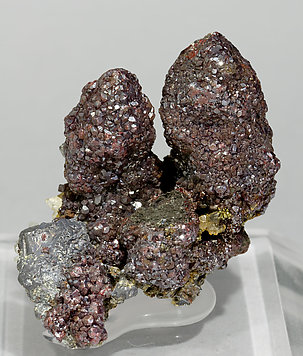 Proustite on Acanthite. 