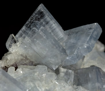 Baryte with Calcite, Dolomite and Fluorite. 
