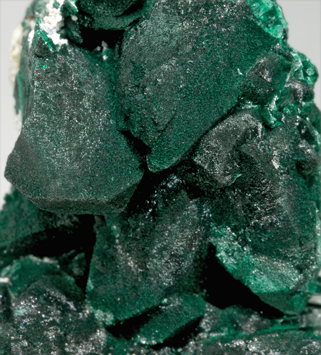 Malachite after Azurite. 