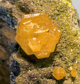 Mimetite and Beudantite. 