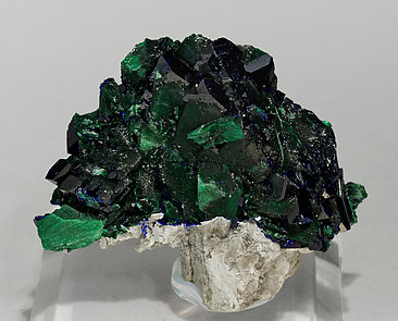 Azurite with Malachite.