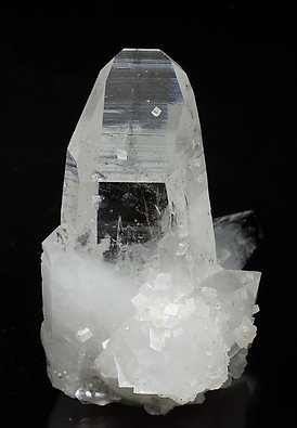 Quartz with Dolomite and Scheelite.