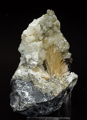 Aragonite with Calcite.