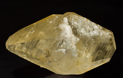 Doubly terminated Calcite. Rear