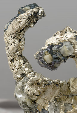 Silver with Calcite. 