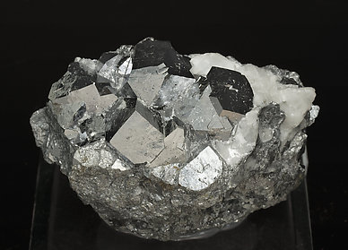 Skutterudite with Calcite.