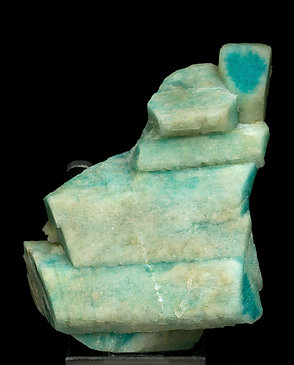 Microcline (variety amazonite). 