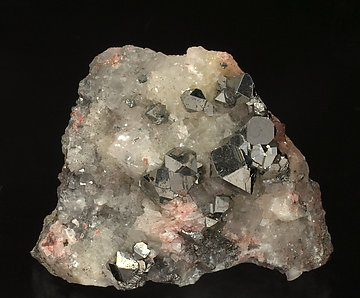 Carrollite with Calcite. 