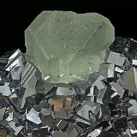 Fluorite with Galena. 