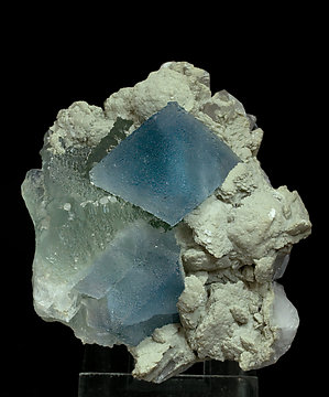 Fluorite with Calcite.