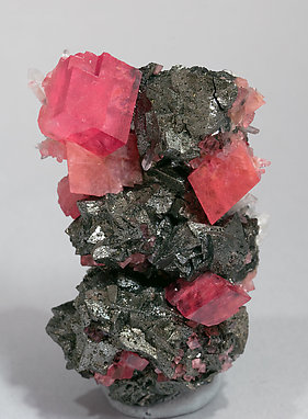 Rhodochrosite with Tetrahedrite.